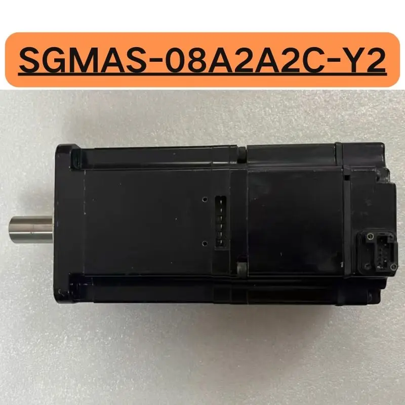 Second hand SGMAS-08A2A2C-Y2 750W servo motor tested OK and shipped quickly