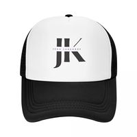 Jeon Jungkook Logo Cap Fashion Casual Mesh Baseball Caps Adjustable Hat Hip Hop Summer Unisex Baseball Hats Polychromatic