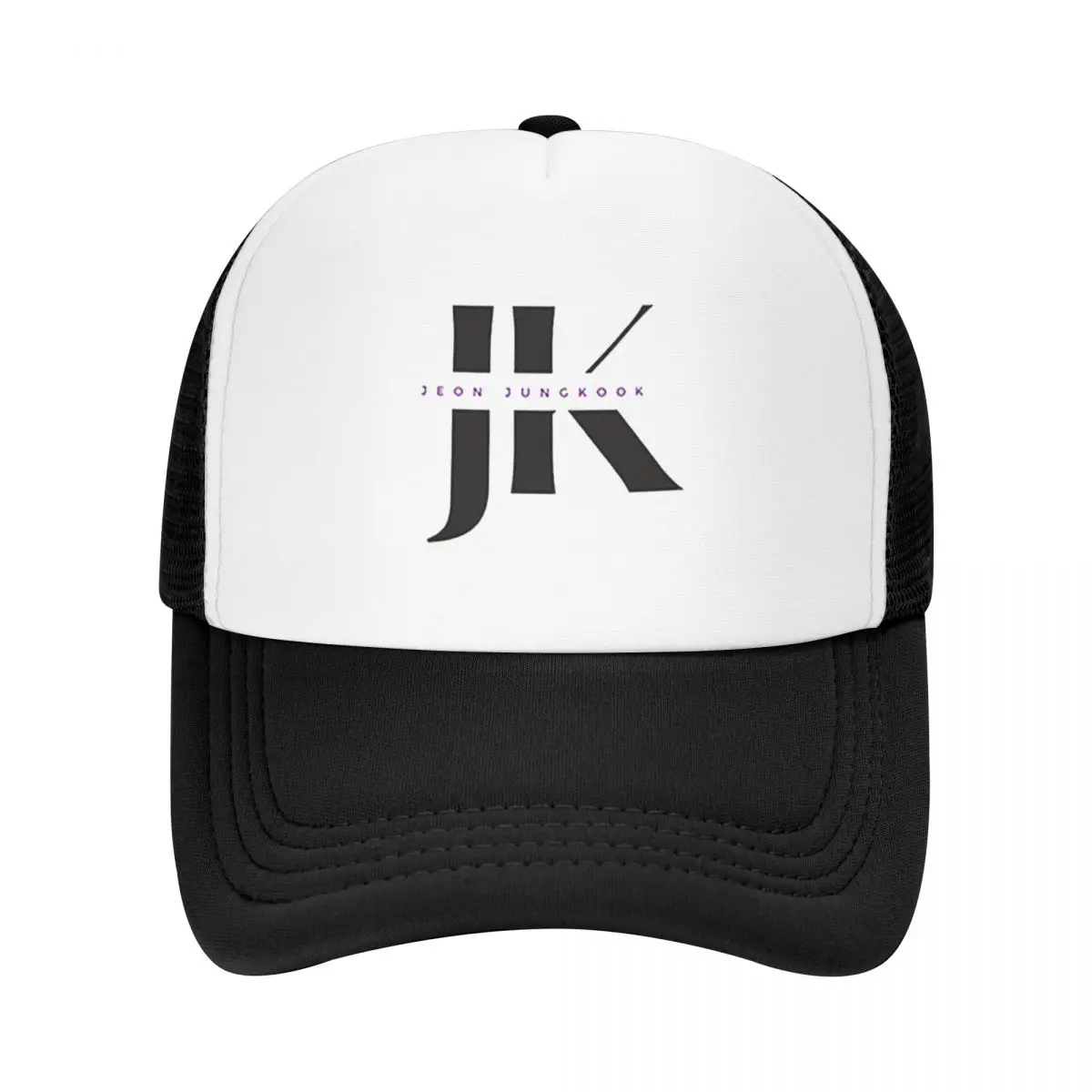 Jeon Jungkook Logo Cap Fashion Casual Mesh Baseball Caps Adjustable Hat Hip Hop Summer Unisex Baseball Hats Polychromatic