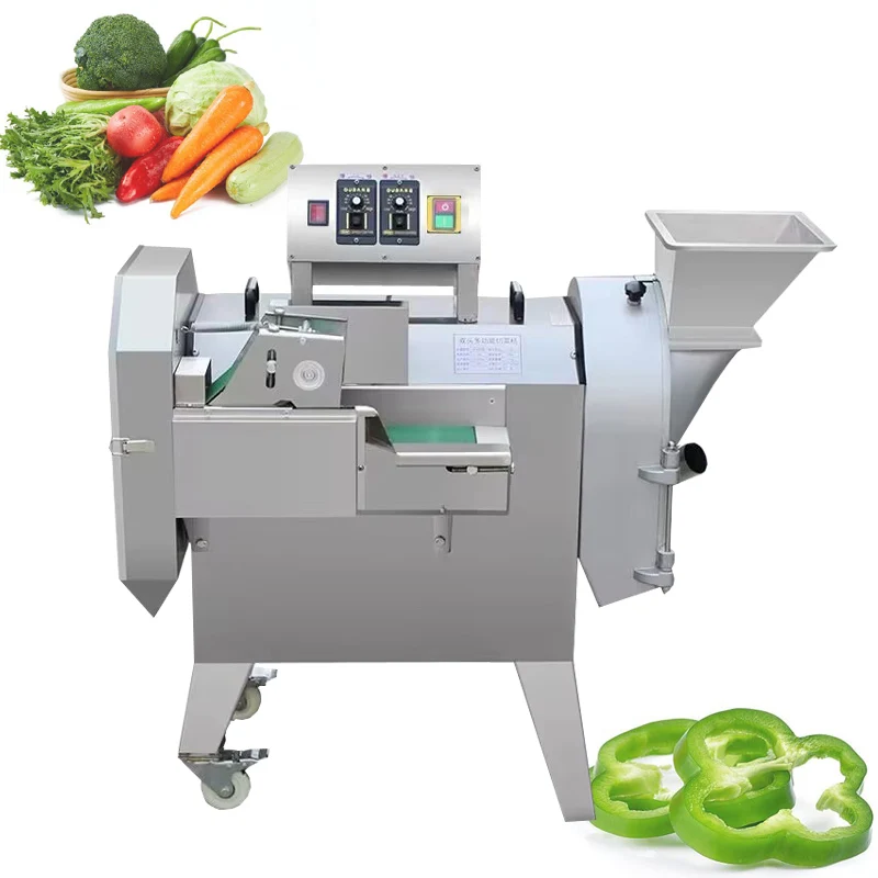 Restaurant Canteen Multi-function Fruit Vegetable Shredded Vegetable Dicing Machine Stainless Steel Vegetable Cutting Machine