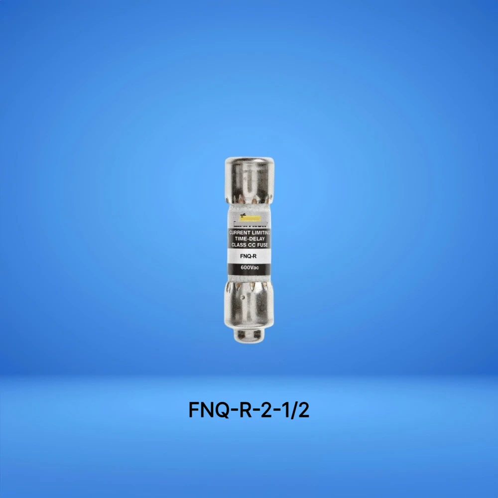 FNQ-R-2-1/2  Time Delay Class CC Fuse, 2.5A 600VAC OEM【10-Pack】