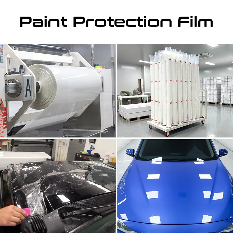 TPU PPF Paint Protection Film 6.5mil 7.5mil 8.5mil 10mil 12mil 1.52m*15m 1.83m*15m OEM/ODM Car Body Film