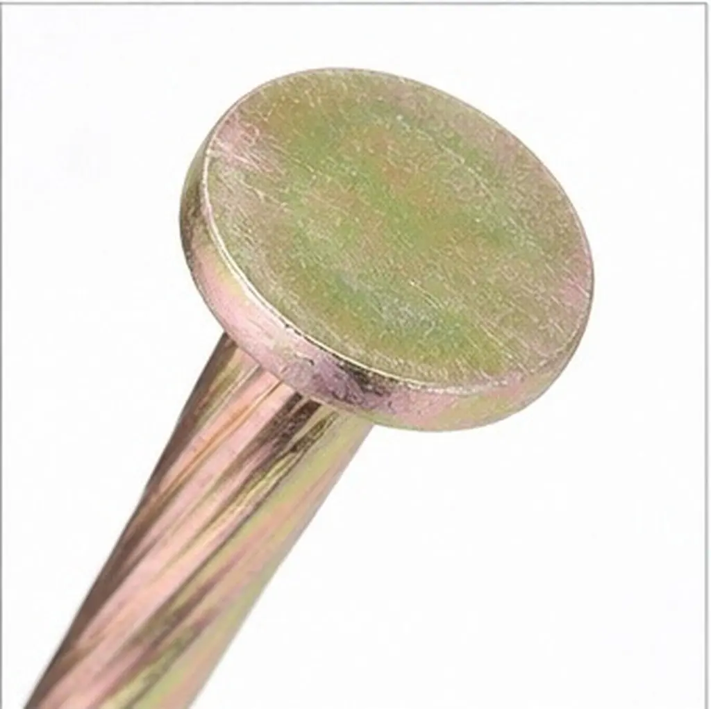 20Pcs 6 Inch Anti Rust Spiral Deck Nail Strong Spiral Landscape Edging Anchor for Tent Poles Wood Fencing Artificial Grass