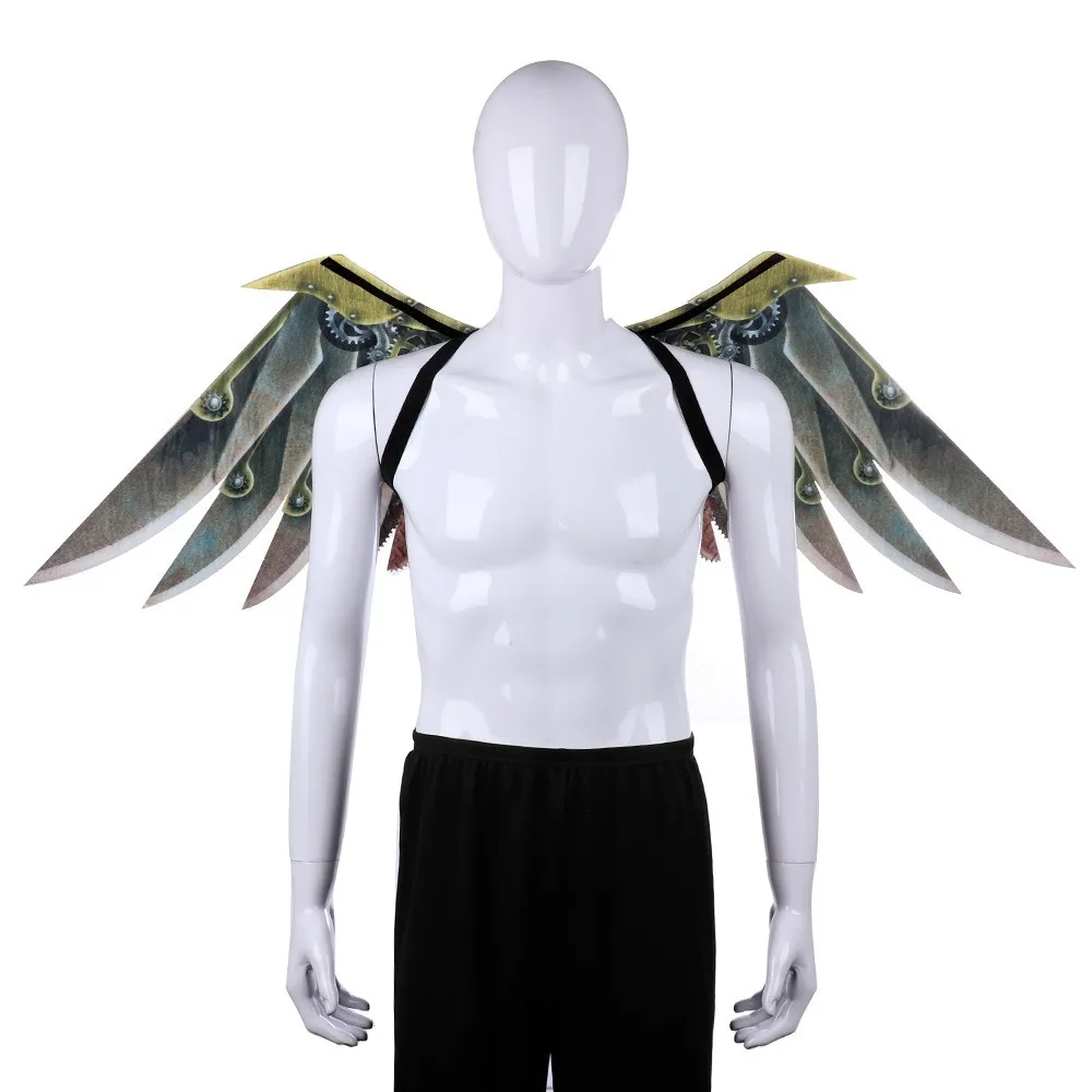 Halloween Dress up Wings Adult Children Cosplay Punk Blade Wings Carnival Stage Dress up Props