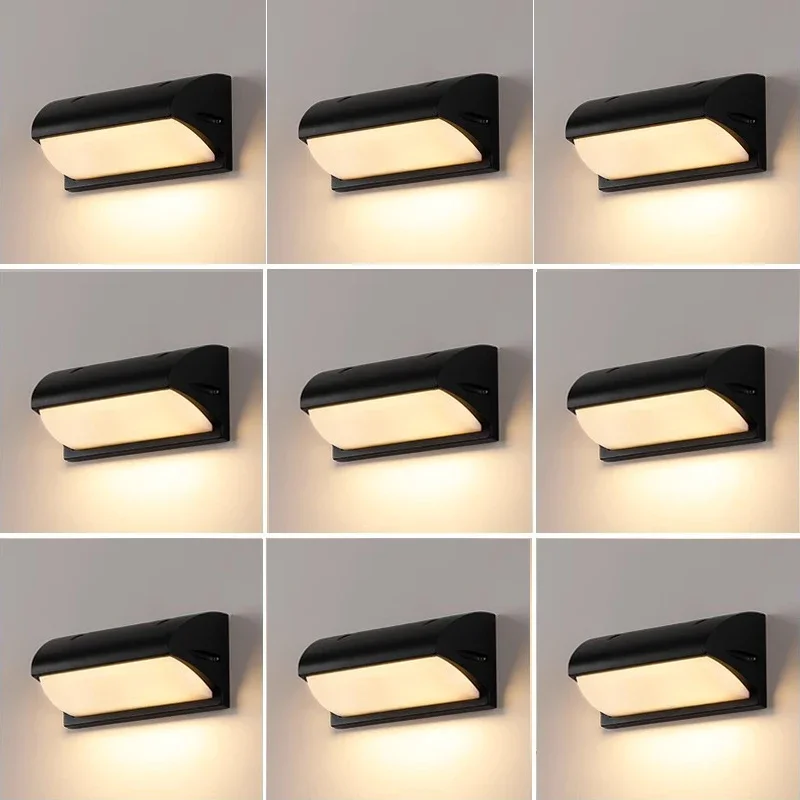 Outdoor Lights Wall Light Waterproof IP65 Motion Sensor  Lighting Porch Lights Balcony Garden Lights Outdoor Wall Lamp