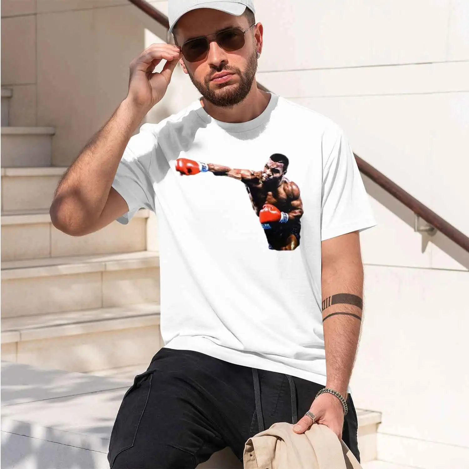 Cl Quotation Everyone Has A Plan. Boxing Fans T Shirt Short Sve O-Neck T-shirt Casual Mens 2026 New Model Short-sleeve crewneck