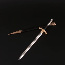 21cm Handmade 1:6 Scale Medieval Sword Excalibur Sword 7