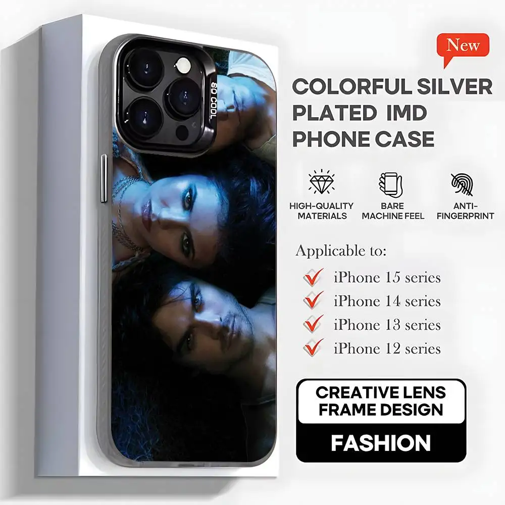 ヴァンパイアTV D-Diaries iPhoneケース iPhone 16,15,14,13,12,11,Mini,Pro,MAX,plus対応 ブラックマット耐衝撃カバー