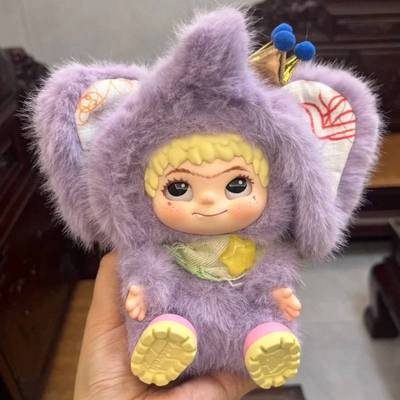 

Оригинальная ограниченная серия Wakuku Elephant Ton, фиолетовая подвеска в виде граффити, трендовая игрушка, периферийные устройства, игрушка ручной работы, Рождественский подарок