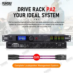 PA2/260/VENU360 2 Input 6 Output Stage Audio Processor Original Software Audio Driver Rack Professional Speaker Audio Processor