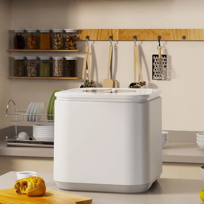مطبخ صغير على سطح الطاولة، غسالة منزلية، سطح مكتب صغير الحجم، 4 مجموعات من الآلات الذكية الأوتوماتيكية، غسالة أطباق