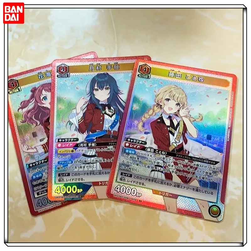 Bandai UNION ARENA Gakuen Idolmaster Booster Pack Vol.1 Vol.2 UA27BT EX13BT TCG Game Anime Collectible Trading Cards