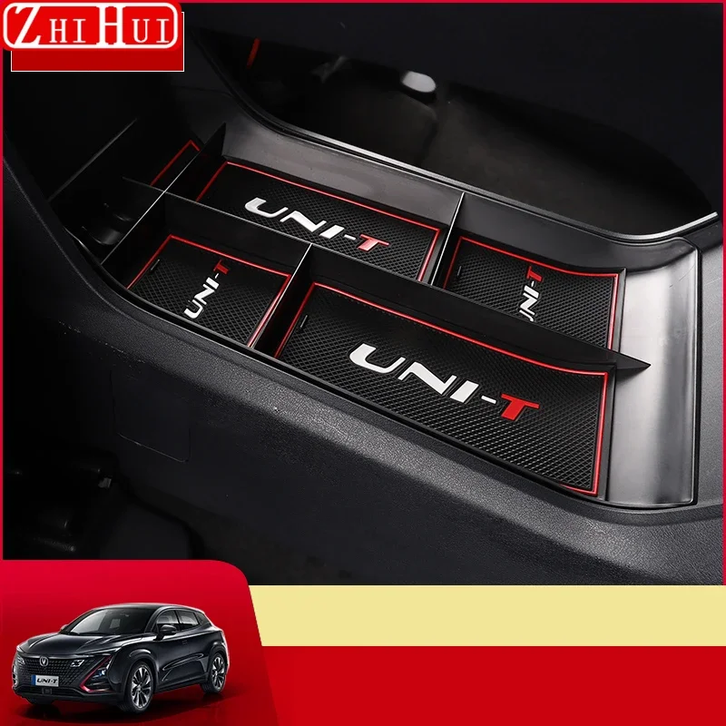 For Changan UNI-T UNIT 2024 2021-2023 Car Styling Central Control Storage Box Central Dedicated Storage Box Auto Accessories