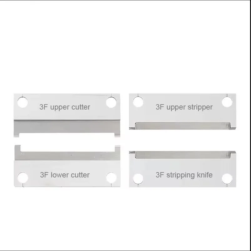 4PCS/SET Blade Cutter for 3F Pneumatic Cable Peeling Machine, Compatible with 3F Wire Stripping Machine - Pneumatic, Gas & Elect