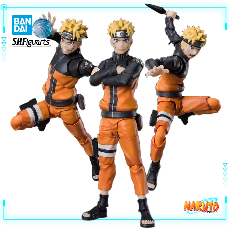 

Bandai Original S.H.Figuarts Naruto Shippuuden Uzumaki Naruto The Jinchuuriki Entrusted with Hope 14.5cm Model Action Figure Toy