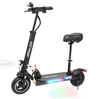 Intelligent Library HITWAY EU Warehouse Stock Electric Scooter 800W 10Ah 45km/h Brushless Motor Foldable With Seat For Adult