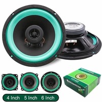 4/5/6 Inch Car Speakers 100/160W HiFi Coaxial Subwoofer Universal Automotive Audio Music Full Range Frequency Car Stereo Speaker