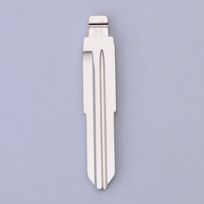 Keychannel-llave de coche SZ11R sin cortar, con hoja remota, abatible, para Suzuki Alto, reemplazo, 10 piezas, #35