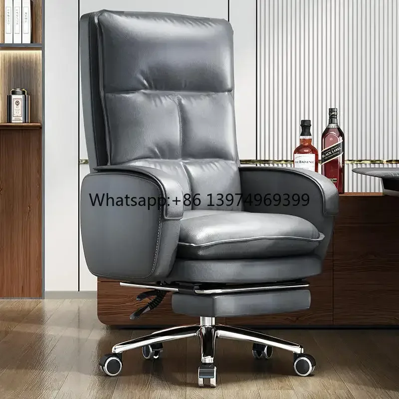 Luxury European Style Boss Sleep Office Sofa Chair Commercial Adjustable High Back Chair Swivel Boss Office Chair factory