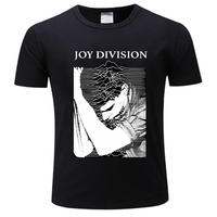 New Arrival Men's Joy Division T-shirt Fashionable Streetwear Music T Shirt Wholesale