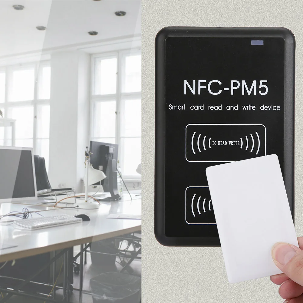 Copiadora de cartão NFC Duplicador de cartão de controle de acesso Decodificação completa ID/IC Card Copiadora Driver Software Leitor de cartão NFC Escritor