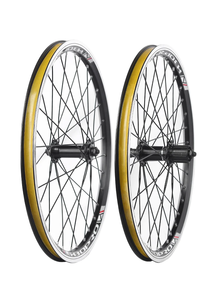AliExpress Folding Bike Wheel Rims 20inch 451 406 Aluminum alloy RM30/RM60 100/135mm  Wheelset V brake 32H 7-10speed Bicycle wheels