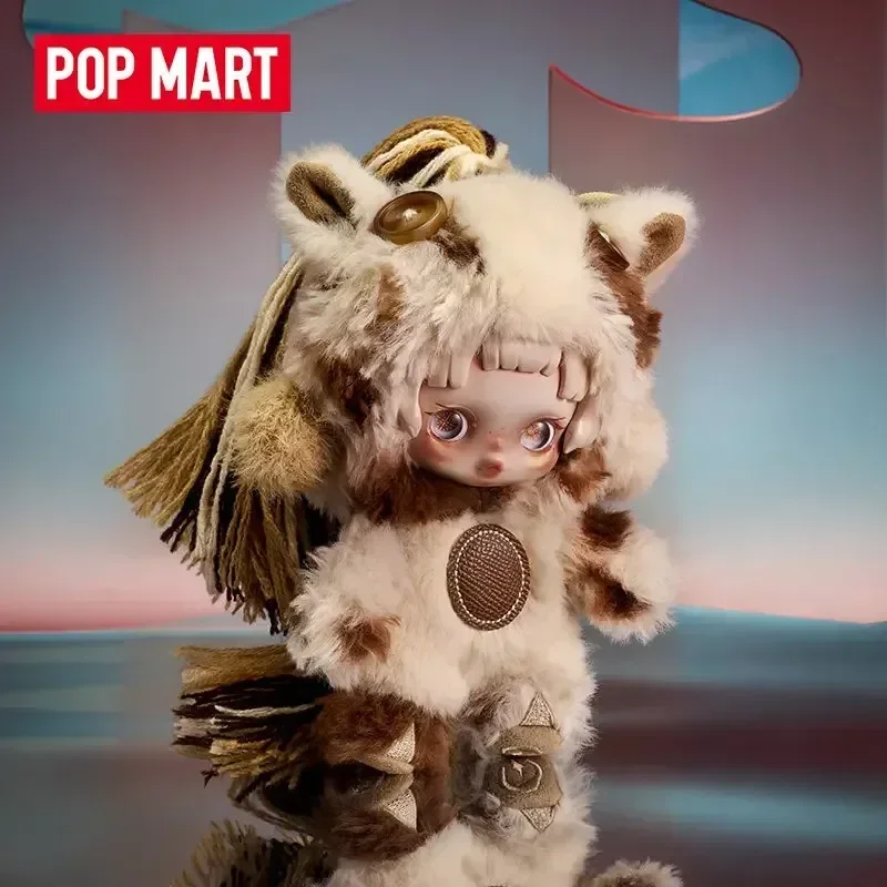 

Официальная коллекционная серия Pop Mart 2026: Виниловые плюшевые куклы и брелоки-сюрпризы из серии «Лошади веселятся» — мультяшные подарки на день рождения