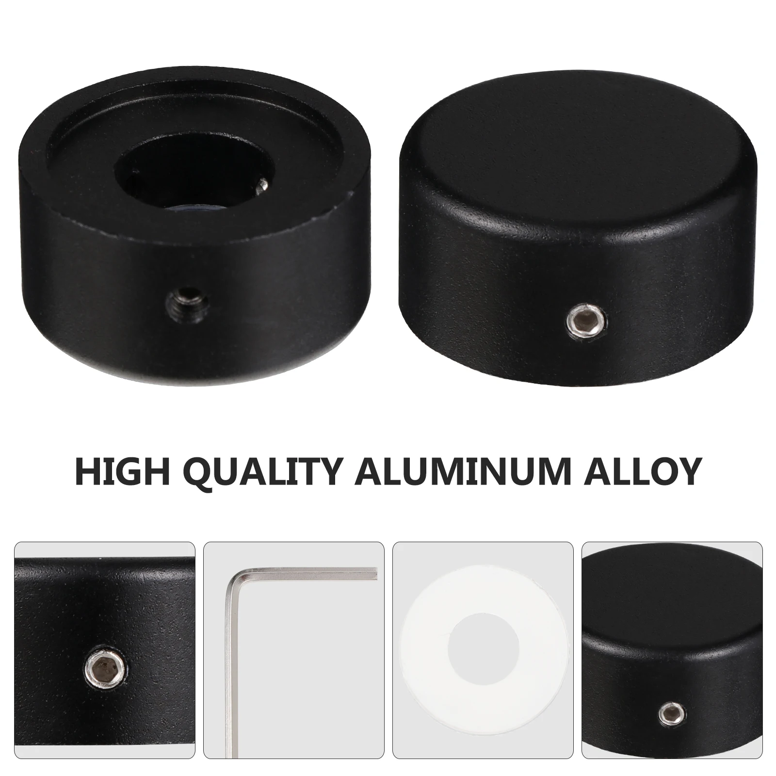 

4 Sets Screw Electric Guitar Effector Mooer Pedal Toppers Aluminum Alloy Foot Switch