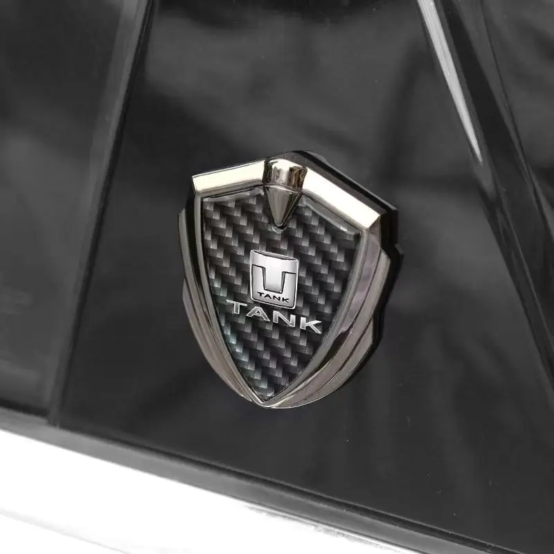 

Автомобильный 3D эмблема, наклейка, карбоновая текстура, автозапчасти для Great Wall TANK 300 500 400 700 2022 2023 2024