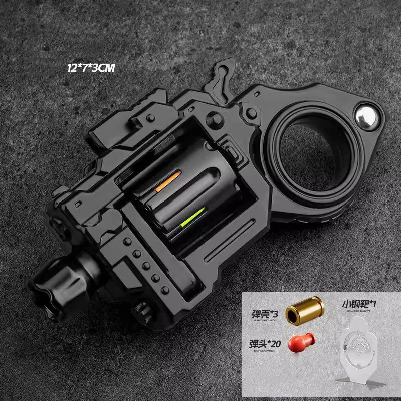 New Alloy Agent Pistol EDC Fidget Toys Fun Shooting Fidget Toy Stress Relief & Relaxation Toys Office Leisure Gadgets