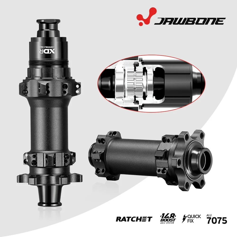 Jawbone Ultralight MTB Bike Hub Ratchet Hubset 6 Bolts Boost 12*148/15*110MM HG MS XD Freehub Bicycle Hubs Riding Cycling Parts