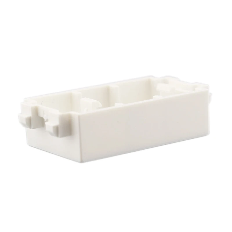 Blank Spacer Slot Socket With Keystone Hole Frame Insert For RJ45 Network RJ11 Phone Plug Component