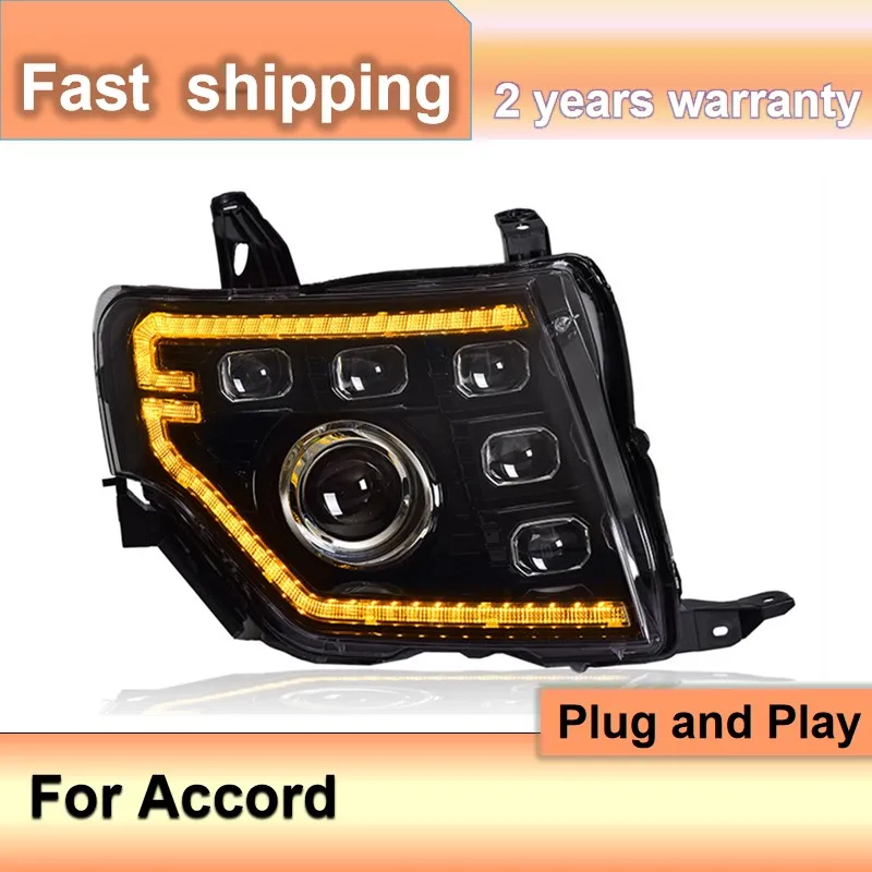 اكسسوارات السيارات لميتسوبيشي باجيرو المصابيح الأمامية 2006-2020 باجيرو V97 إضاءة أمامية V93 V95 B87 DRL بدوره إشارة منخفضة عالية شعاع Proj #4