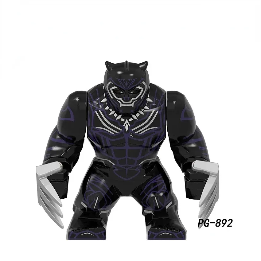 Marvel Superheld Actionfigur Baustein Iron Man Hulk Mini Figur Spielzeugsammlung für Kinder Geburtstagsgeschenk Kinder Geschenk