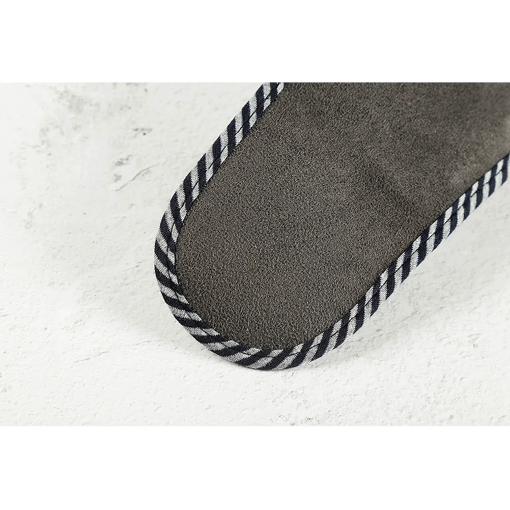 

1 Pair Disposable Hotel Travel Comfortable Non-Slip Portable Disposable Slippers Slippers For Use Grey