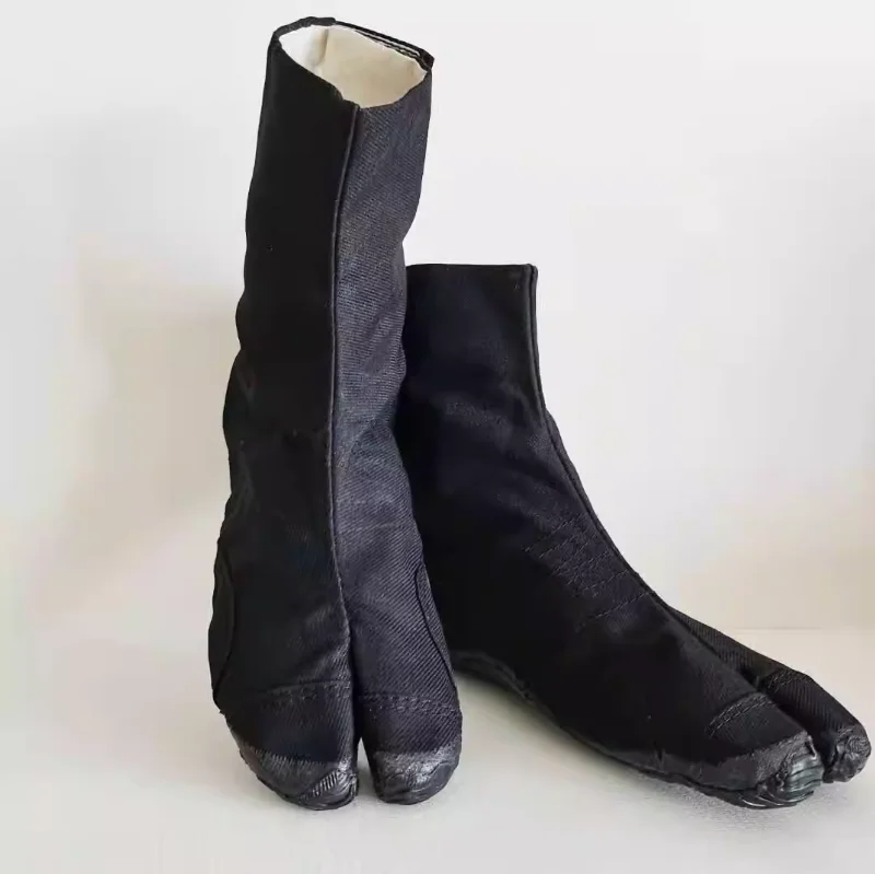 

Аутентичные японские брендовые туфли с разделенным носком, чистые черные туфли Ninja Warrior