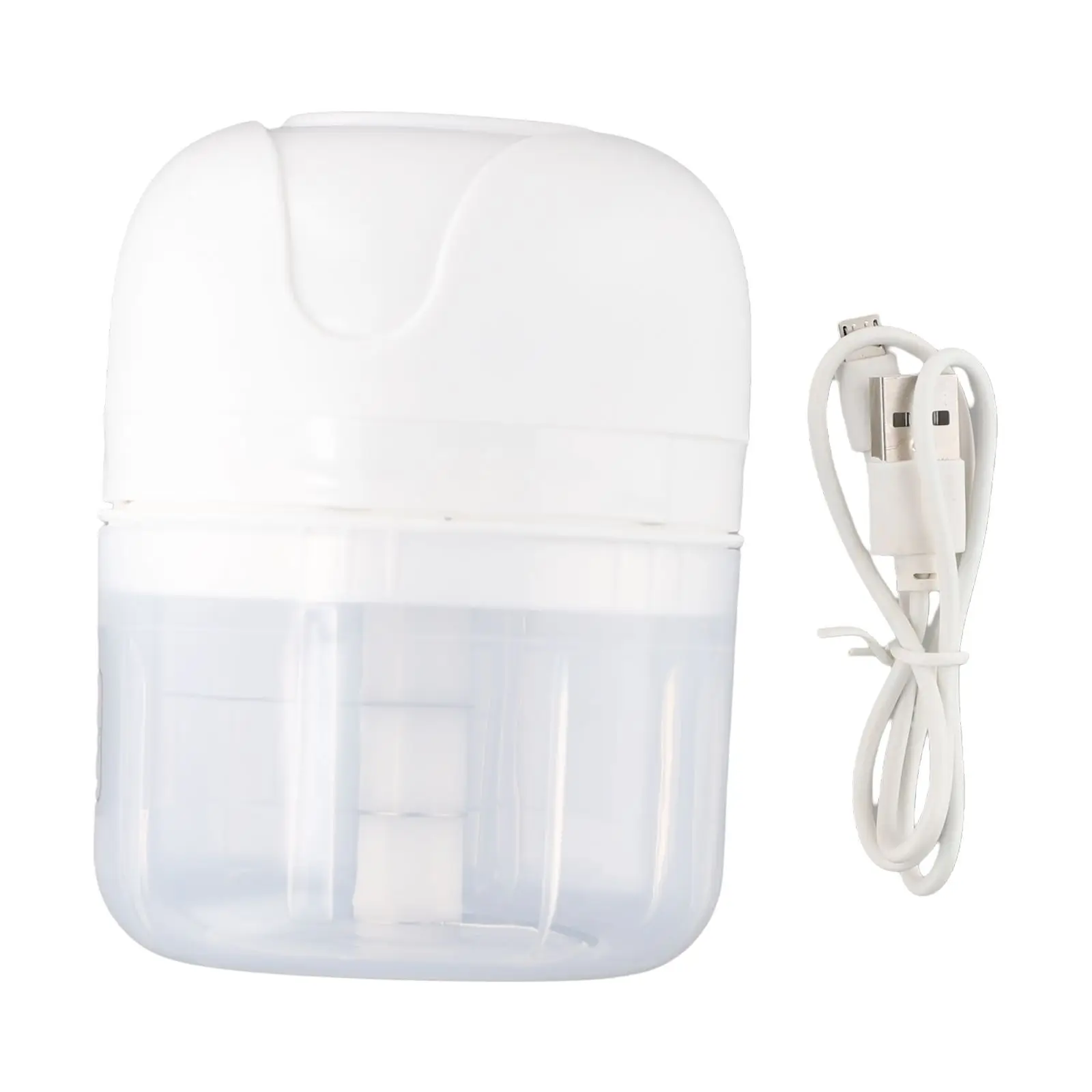 Culinary Explorers Home Cooking Electric Garlic Chopper Electric Crusher Baby Food Cooking Food-Grade Plastic Cup Quick Chop
