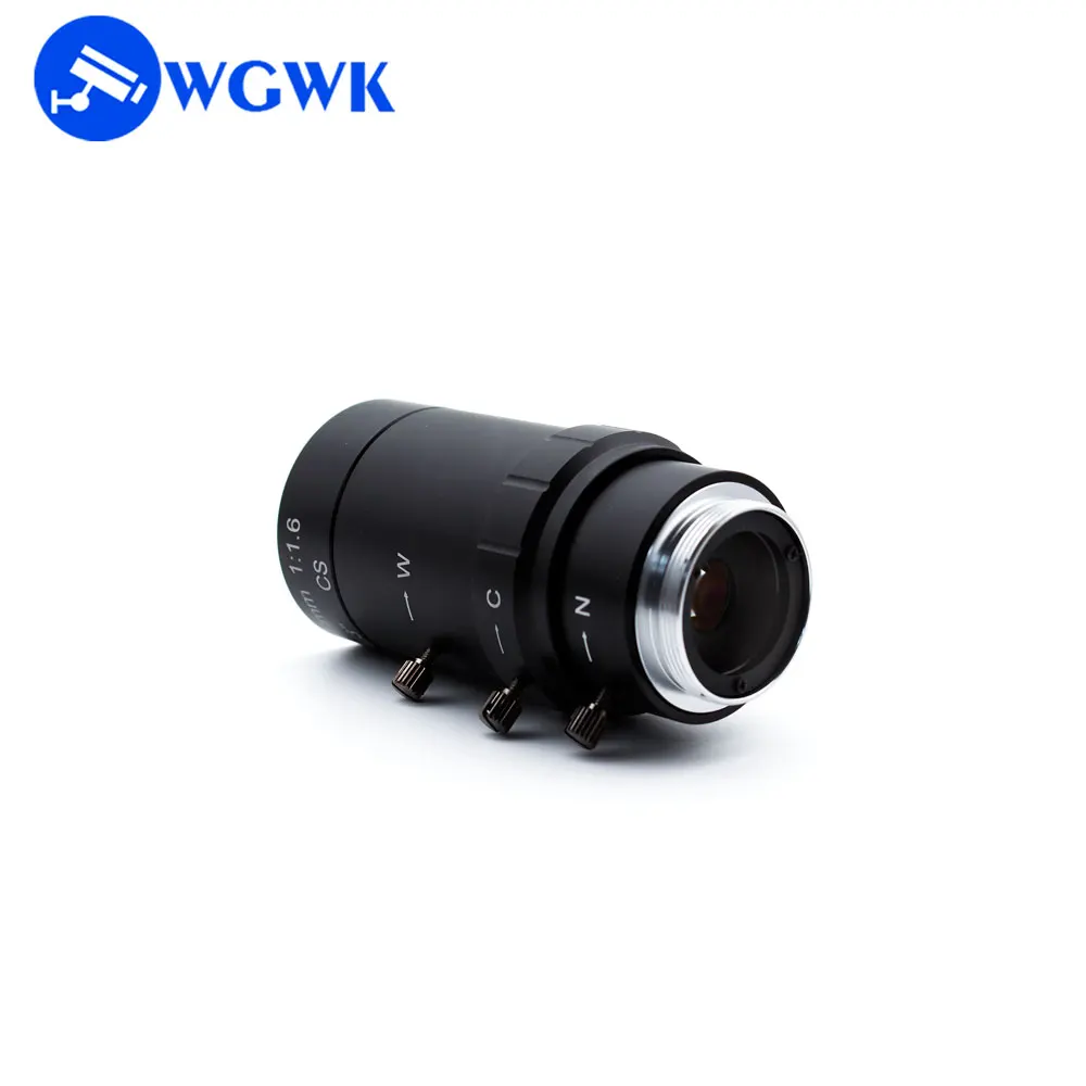 WGWK 5-50mm 6-60mm 5-100mm HD Megapixel CS Varifocal Manual IR Zoom CCTV Lens CS Mount for CCTV Security Camera Surveillance