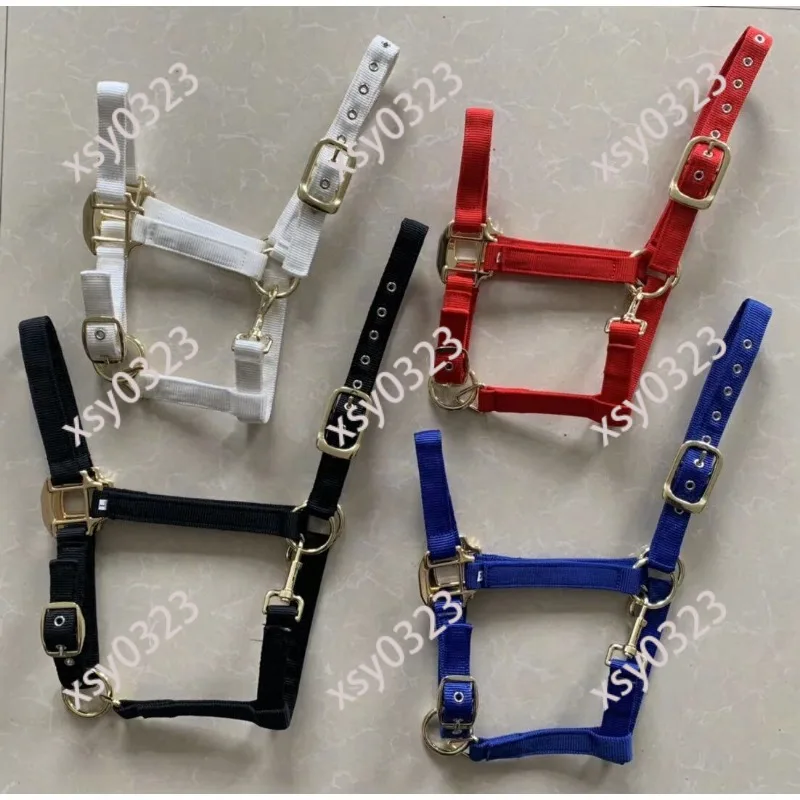 

Durable Horse Headcollar Lead Rope Professional Saddle Accessories For Horse Riding