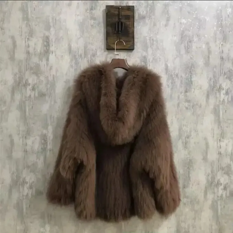 2025 Fashion Genuine Leather Jacket Women Winter Sheep Shear Leather Fur Together Coat Wear Both Sides Sheepskin Coats KW1155