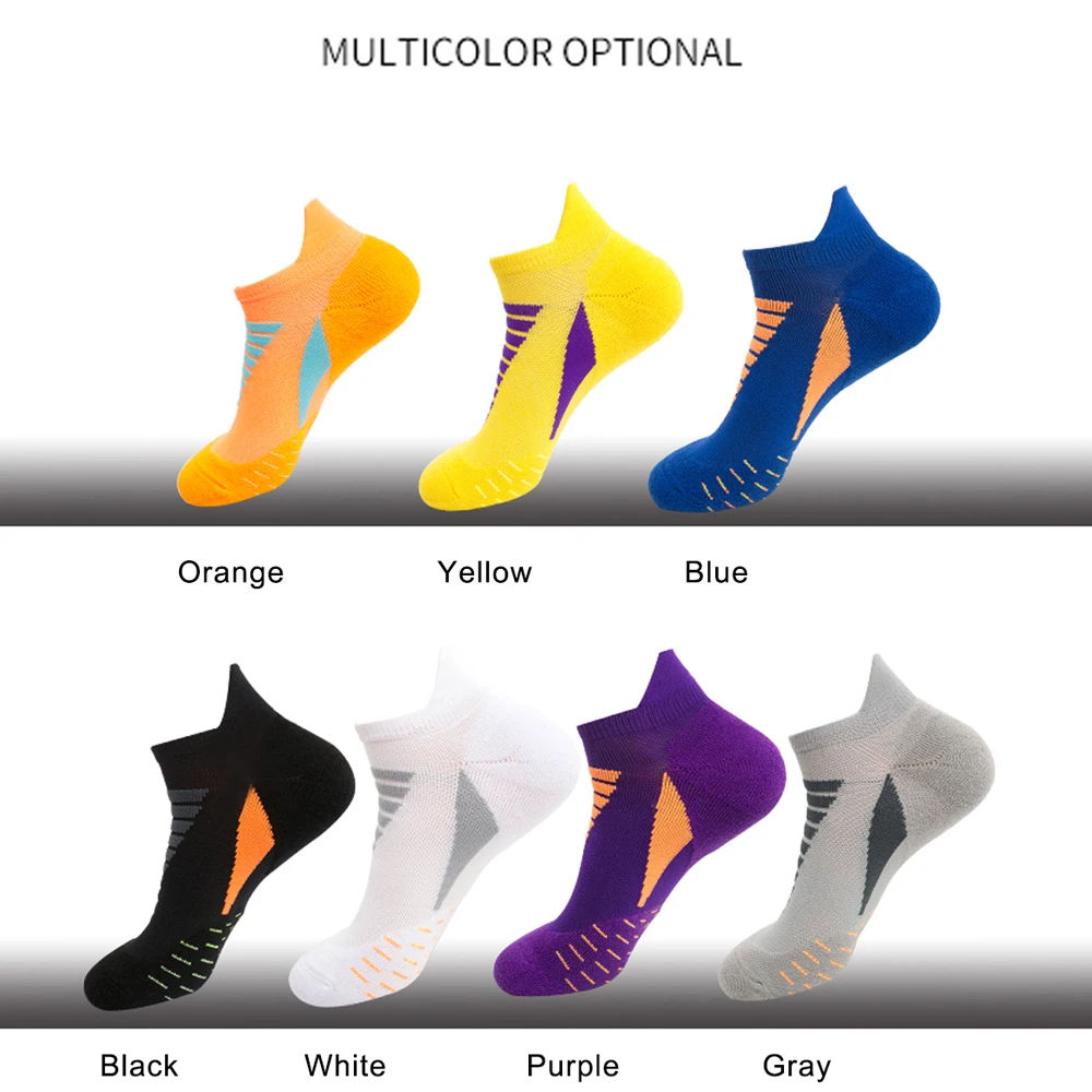 Men Coolmax Sports Socks Riding Cycling Basketball Running Sport Sock Summer Hiking Tennis Ski Man Women Bike Bicycle Slip