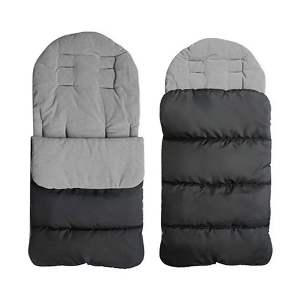 Portable Winter Waterproof Footmuff Warm Foot Cover Stroller Sleeping Bag Thick Cushion Sleepsacks