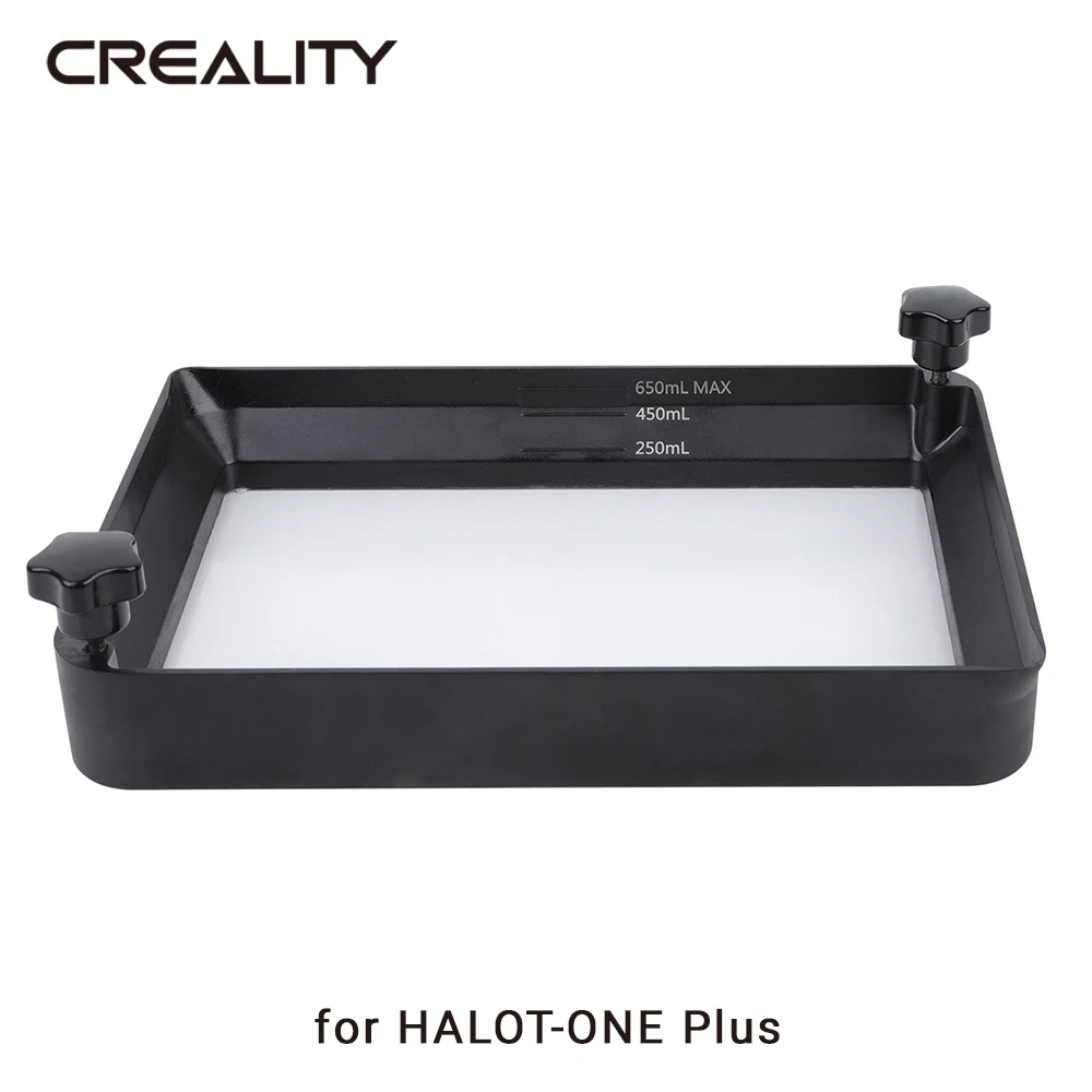 

Creality HALOT-ONE Plus Resin НДС Kit металлический резервуар FEP, предварительно установленные, Легкая очистка, металлическая рама, запчасти для УФ 3D-принтера