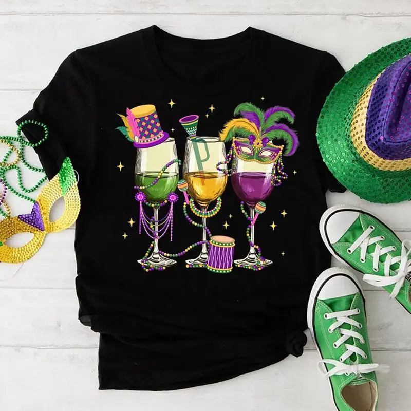 

Футболка Mardi Gras Wine Drinking Squad Mar