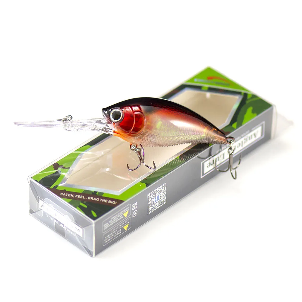 Countbass 3D Deep Crankbaits Fishing Lures 70mm 2-3/4