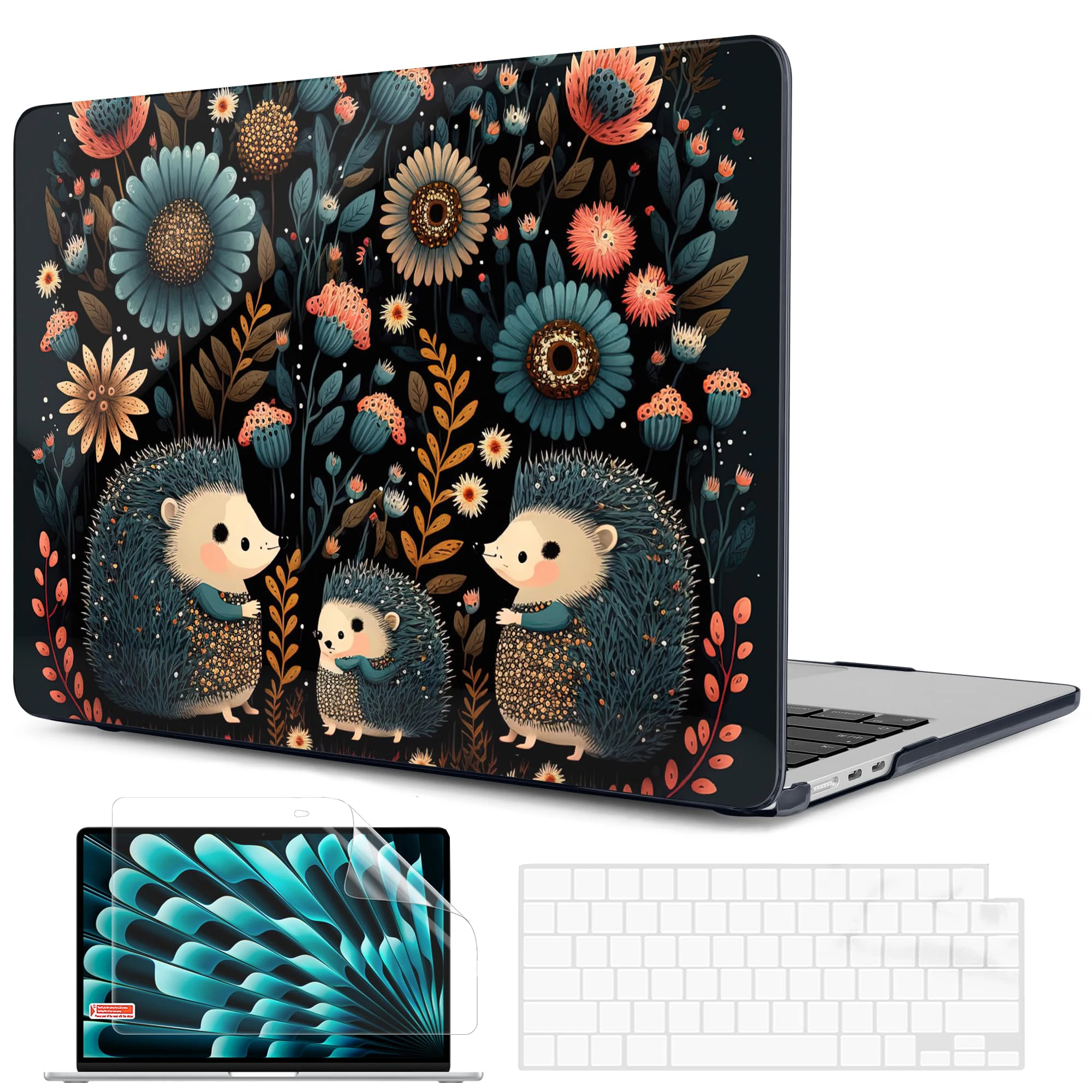 New Laptop Case For Macbook M3 Air Pro/Max 16 14 13 inch A3113 A2337 A3114 A2338 A2442 A2941 Touch bar/ID 11 12 15.3 inch case