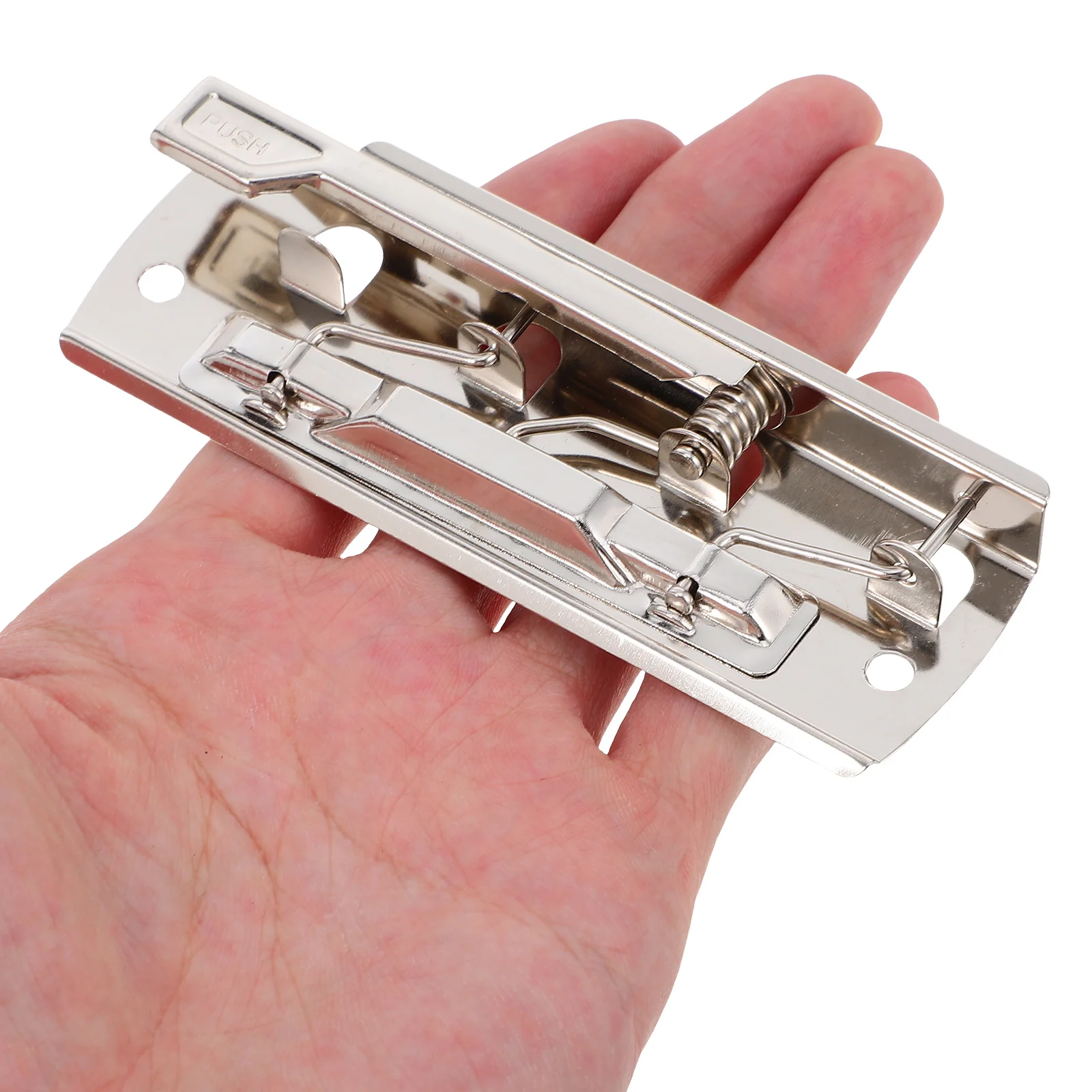 

10 Pcs Folder Spring Clip File Folders Lever Clamp Clipboard Clips with Springs Pole Heavy-duty Iron High-grip Office Foldback