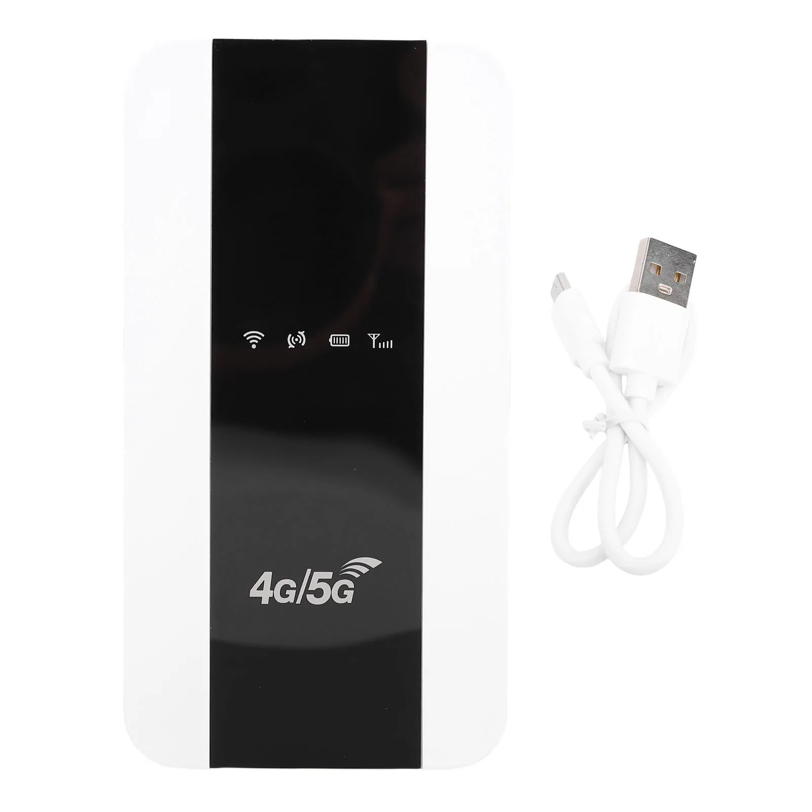 4G 5G 와이파이 핫스팟 고속 4G 모바일 와이파이 라우터 ABS 최대 32GB 지원 경량 3000mAh 배터리 SIM 카드 슬롯 포함 여행용