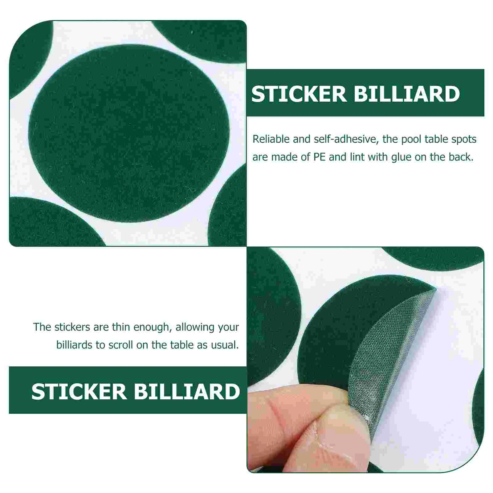 Tablecloth Repair Stickers Spots Billiard Marking Nail Patches Snooker Mending Supply