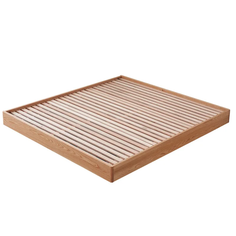 

Solid wood bed, red oak, tatami 1.5 meters 1.8 meters, double, simple and modern
